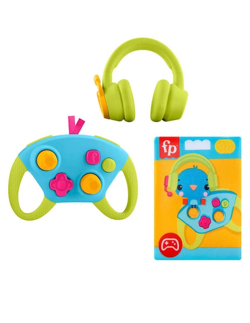 Kit Mini Gamer Fisher Price Baby juego didáctico unisex