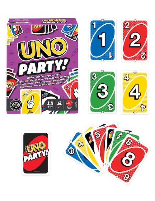 UNO Party! Juego de mesa 1