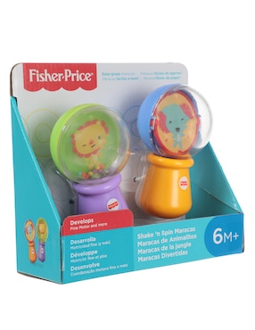 Maracas de Animalitos Fisher-Price entretenimiento unisex