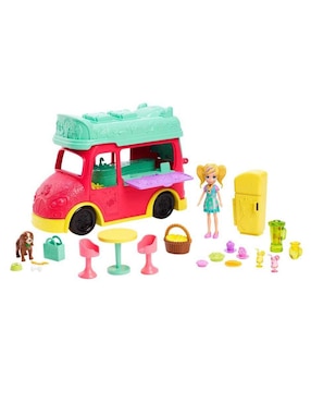 Set De Juego Polly Pocket Camión De Licuados