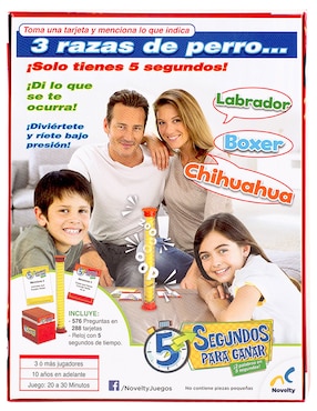 5 Segundos Para Ganar Novelty