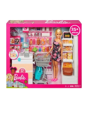 Fashion doll Barbie Supermercardo