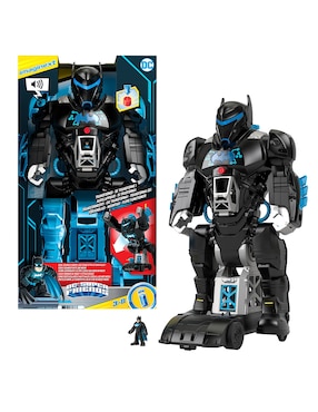 Figura De Acción BatBot Volador Bat-Tech De Batman Imaginext DC Super Friends