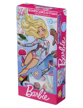 Rompecabezas Foam Barbie Barbie Novelty