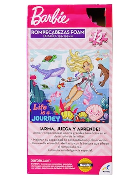Rompecabezas Foam Barbie Barbie Novelty
