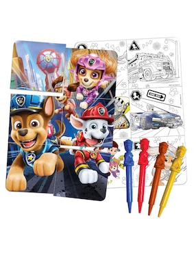 Tablero Doble Vista Paw Patrol Novelty