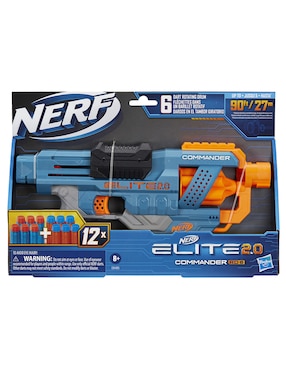 Pistola de dardos Nerf Elite 2.0 Commander Rd 6