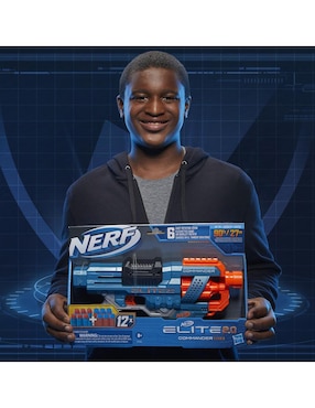 Pistola de dardos Nerf Elite 2.0 Commander Rd 6