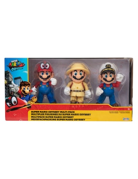 Set figuras Super Mario Odyssey Mario Bros collectors