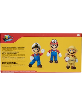 Set figuras Super Mario Odyssey Mario Bros collectors