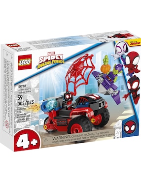 Set de Construcción Lego Spider-Man's Techno Trike de Marvel con 59 piezas