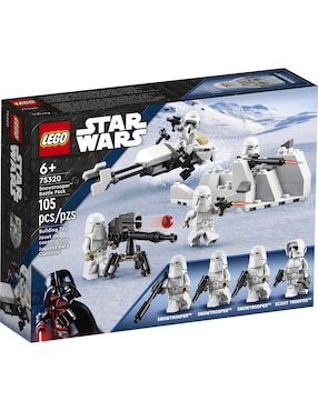 Set de Construcción Lego Snowtrooper Battle Pack Star Wars con 105 piezas