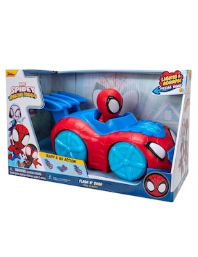 Automóvil Marvel Bump & Go Acction! Spidey Amazing Friends