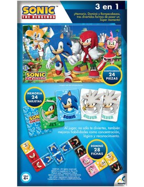 Set de juego de mesa Sonic Novelty Novelty