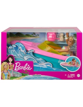 Muñeca Barbie Lancha