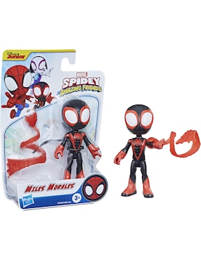 Figura De Acción Spidey And His Amazing Friends Miles Morales Marvel Figura Articulada