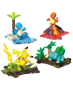 Set De Construcción Mega Construx Equipo De Canto De Pokémon Con 130 Piezas