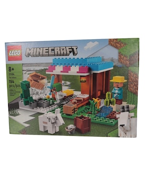 Juguete de construcción Lego La Pastelería de Minecfaft 154 piezas