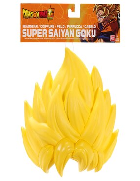 Peluca para disfraz de Super Saiyan Goku Dragon Ball Super Dragon Ball