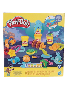 Set Masa Moldeable Play-Doh Amigos Del Mar