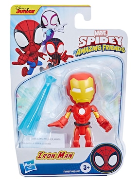 Figura De Acción Iron Man Marvel Articulado Spidey And His Amazing Friends