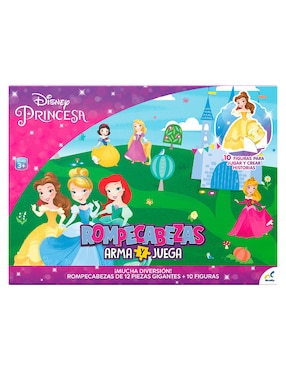 Rompecabezas Disney Princesas Novelty 12 Piezas