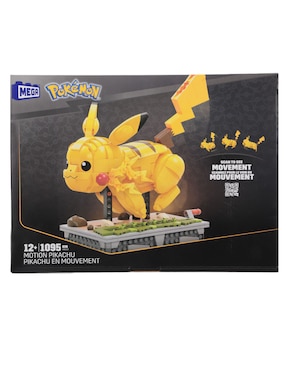 Juguete De Construcción Mega Pikachu De Pokémon Con 1095 Piezas