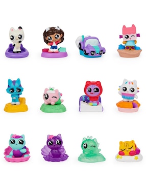 Figura sorpresa Gabby's Dollhouse Glitter Girls articulado