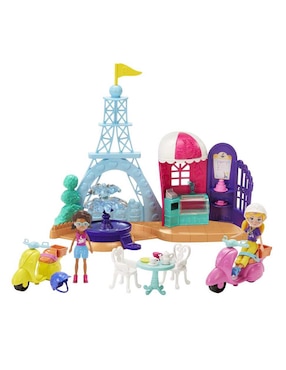 Set De Muñeca Polly Pocket Aventuras En París