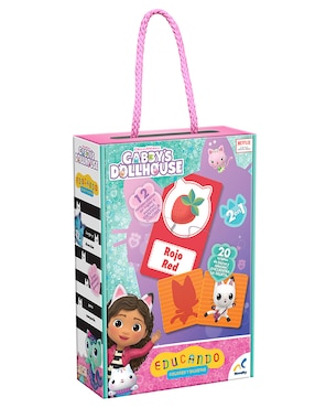 Juegos educativos 2 en 1 Gabby's Dollhouse Novelty Dream Works