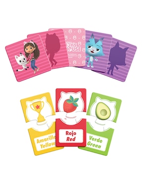Juegos educativos 2 en 1 Gabby's Dollhouse Novelty Dream Works