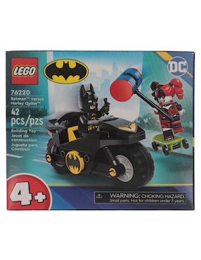 Juguete de construcción Lego Batman Versus Harley Quinn de DC con 42 piezas