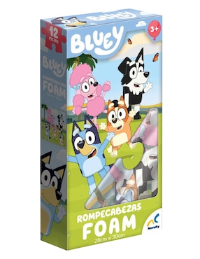 Rompecabezas Bluey 12 piezas Novelty