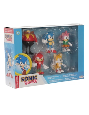 Set figuras Sonic the Hedgehog articulado