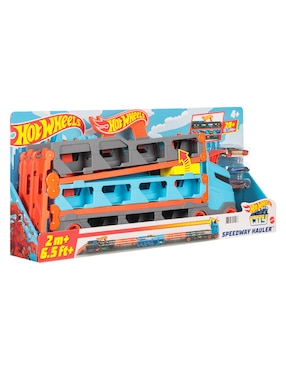 Set lanzador p/auto Hot Wheels GVG37