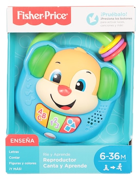 Reproductor Canta y Aprende Fisher Price unisex