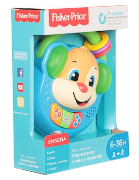 Reproductor Canta y Aprende Fisher Price unisex
