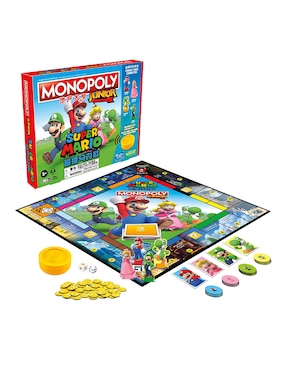 Explora El Reino Champiñón Super Mario Hasbro Monopoly