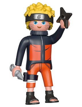 Figura Armable Playmobil Naruto Shippuden Con 7 Piezas