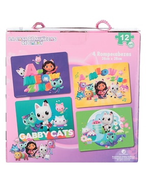 Set rompecabezas Gabby's Dollhouse 48 piezas Novelty