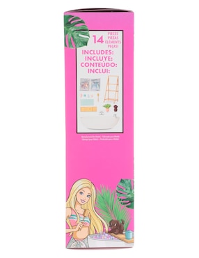 Set muñeca Barbie Baño de Burbujas