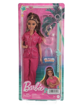 Muñeca Barbie Traje De Moda Rosa