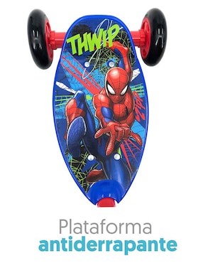 Tri-scoter manual Marvel Spider-Man para niño