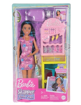 Muñeca sorpresa Color Reveal Barbie Rainbow Galaxy