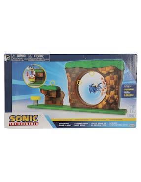 Figura De Acción Sonic: Juego Zona De La Colina Verde Sonic The Hedgehog