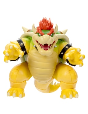 Figura De Colección The Super Mario Bros Movie Bowser Nintendo Articulada