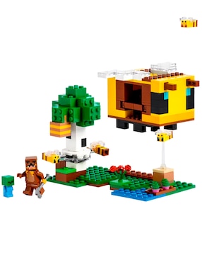 Set De Construcción Lego Minecraft La Cabaña De Las Abejas 21241