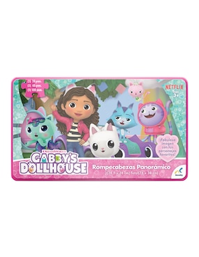 Rompecabezas 172 piezas Gabby'S Dollhouse