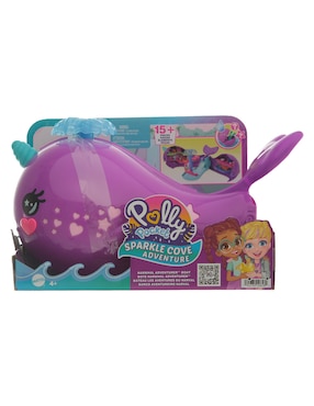 Set Muñeca Polly Pocket Narval Mágico Bahía