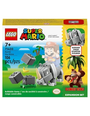 Lego Super Mario Bros Set de Expansión: Rambi, el rinoceronte 71420